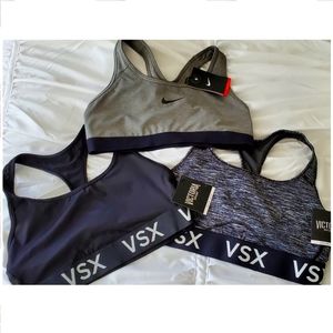 Victoria's Secret and Nike Sports bra new